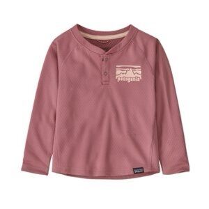 Patagonia Baby and Kids BaseLayer Set Thermal in Pink